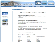 Tablet Screenshot of hafenverzeichnis.de